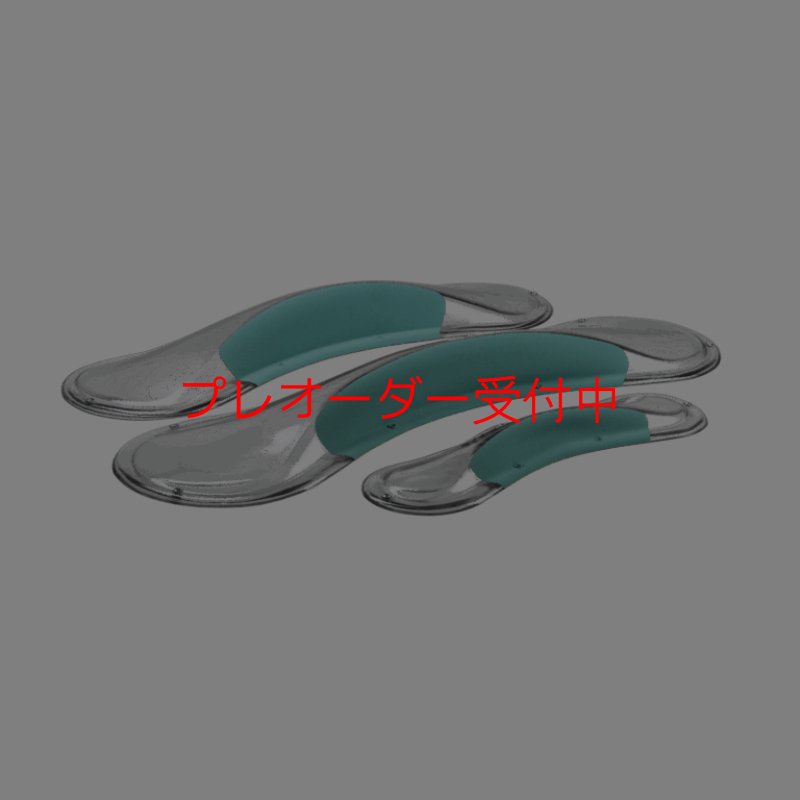 画像1: プレオーダー/CCE　Molecule Tubes 17-19 - Clear Dualtexture (1)