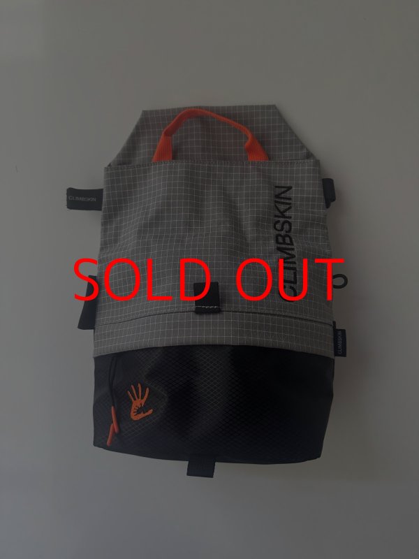 画像1: CS　ボルダーチョークバッグ（グレー） (1)