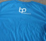 画像3: bluepill T-shirt(白ロゴ小） (3)